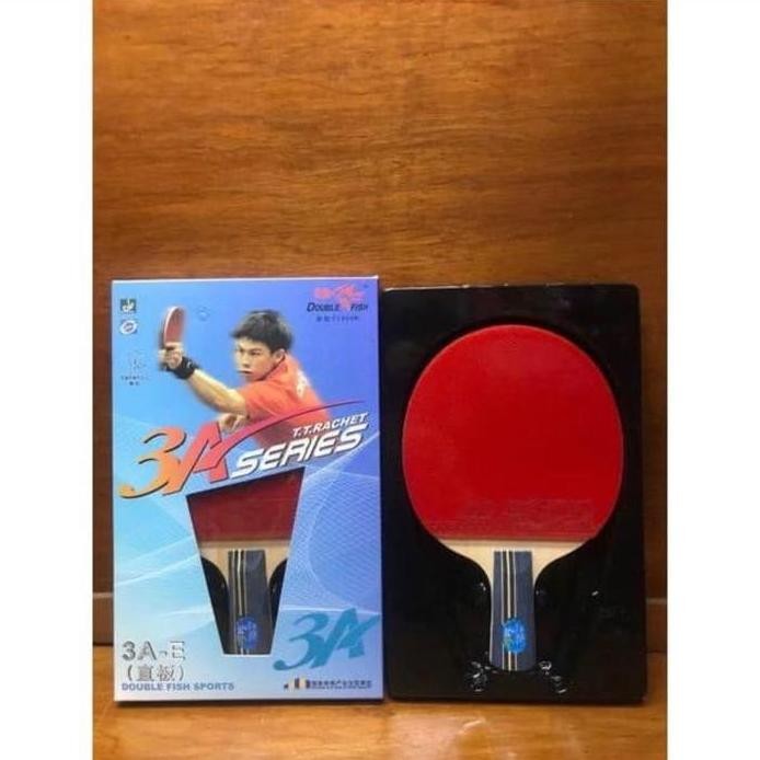 Terlaris Bet Bat Tenis Meja Pingpong Double  Fish 3A-E Penholder Original
