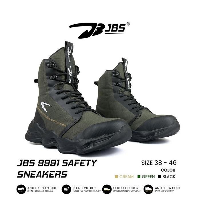 

Terlaris Sepatu Safety Sneakers Jbs 9991 Fyp / Sepatu Keselamatan Ujung Besi