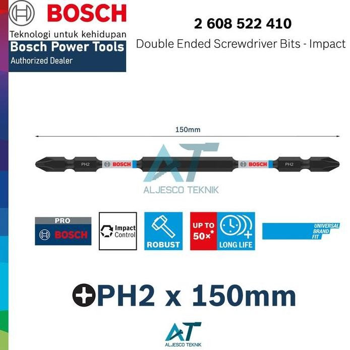 BOSCH MATA OBENG PH2 X 150MM IMPACT