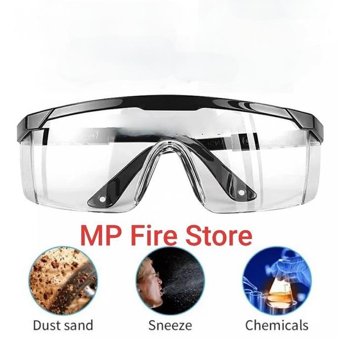 

Terlaris Kacamata Pelindung Proyek Bening Gurinda Safety Clear Apd Virus Corona