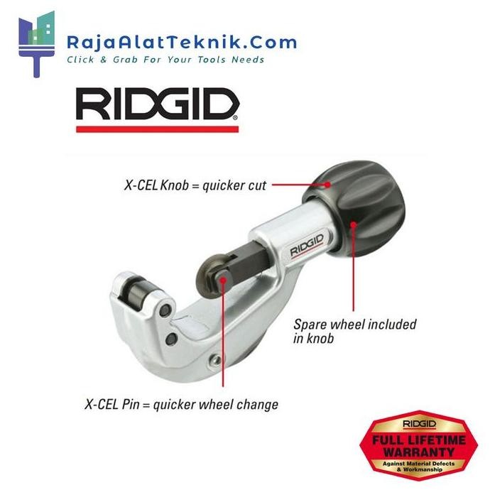 

TUBING CUTTER CONSTANT SWING MODEL 150 RIDGID (31622)