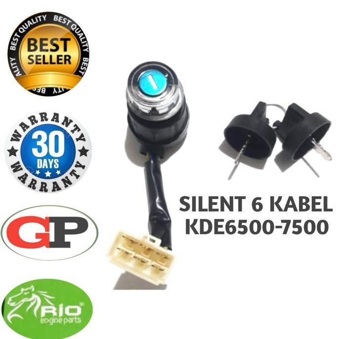 

Terlaris Kunci Stater 6 Kabel Genset Silent Kde6500