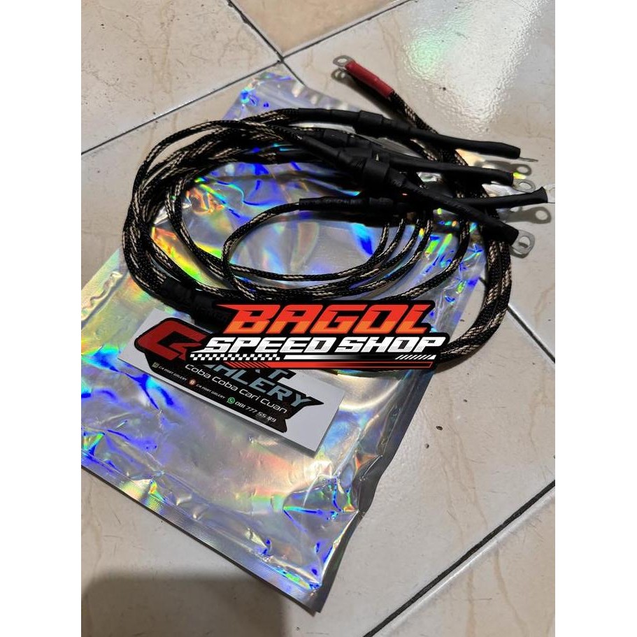 Kabel Setan Grounding Booster C4 Ninja R Rr Ss Universal