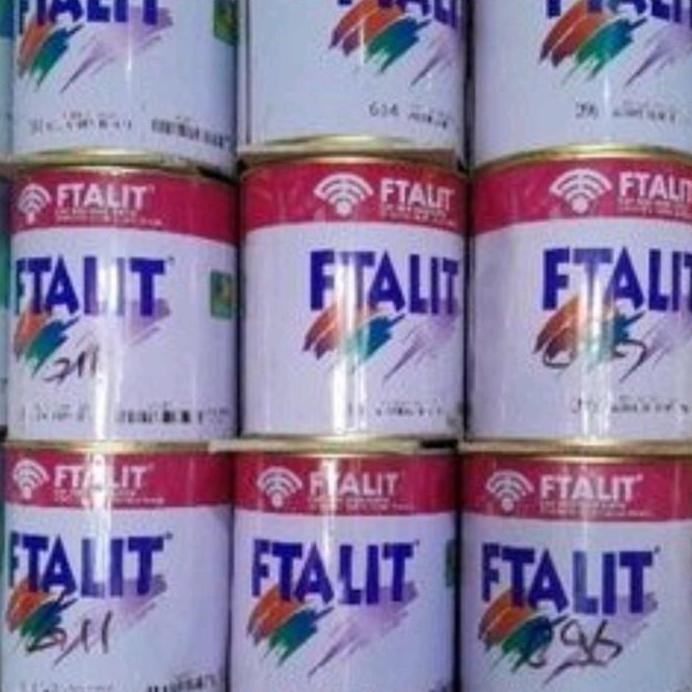 ready  Ftalit Victoria 614 Ftalit Middle Green 129 Cat Kayu Besi Hijau 1kg