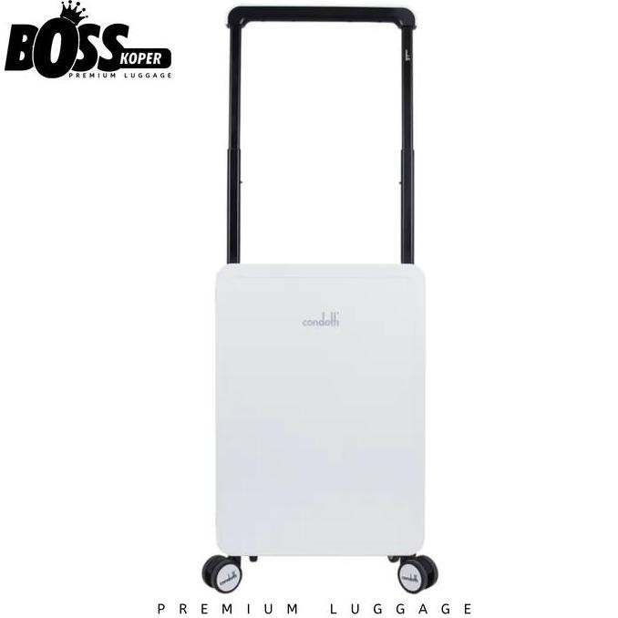 ready Koper Cabin 20 Inch CONDOTTI Hardcase Non Zipper Polycarbonate TSA