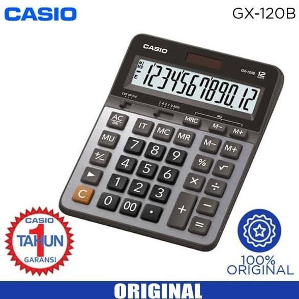 

restock Casio Calculator GX 120 B 12digit large display