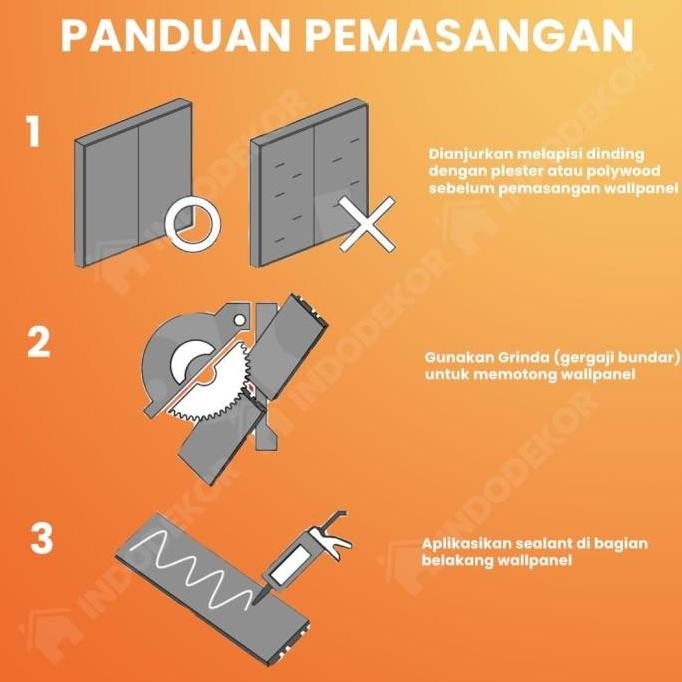 Wood Panel WPC / Wall Panel PVC / Panel Dinding Kayu / Kisi Kisi Kayu