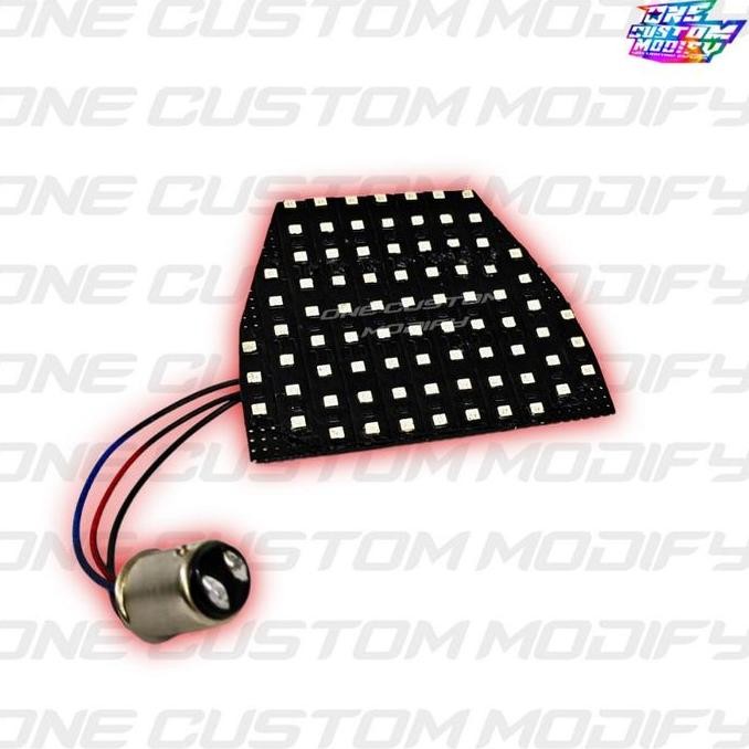STOPLAMP RUNNING MIO KARBU LAMPU LED REM BELAKANG VARIASI MOTOR ONE CUSTOM MODIFY