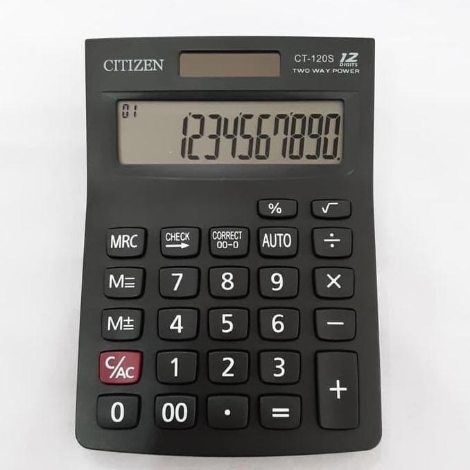 

restock KALKULATOR CITIZEN CT 120 S - CALCULATOR TYPE CT 120 S