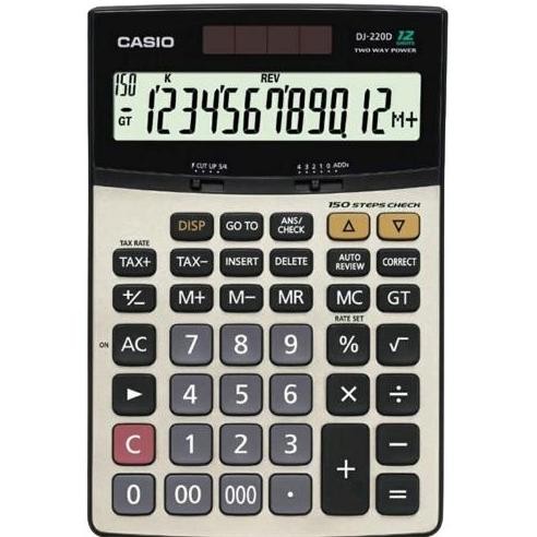 

restock Kalkulator Casio DJ-220D Plus Original