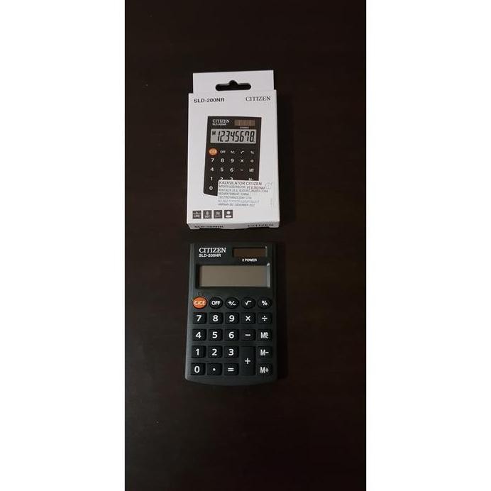 

restock CALCULATOR CITIZEN SLD 200 NR