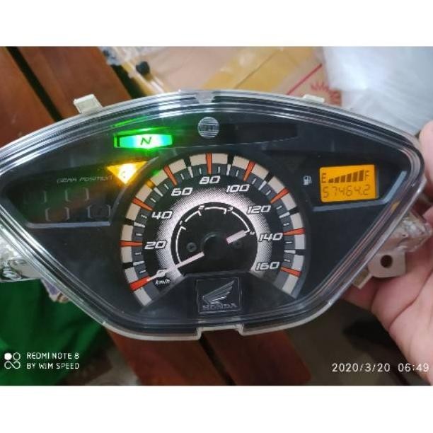 Spidometer speedometer supra x 125 batman