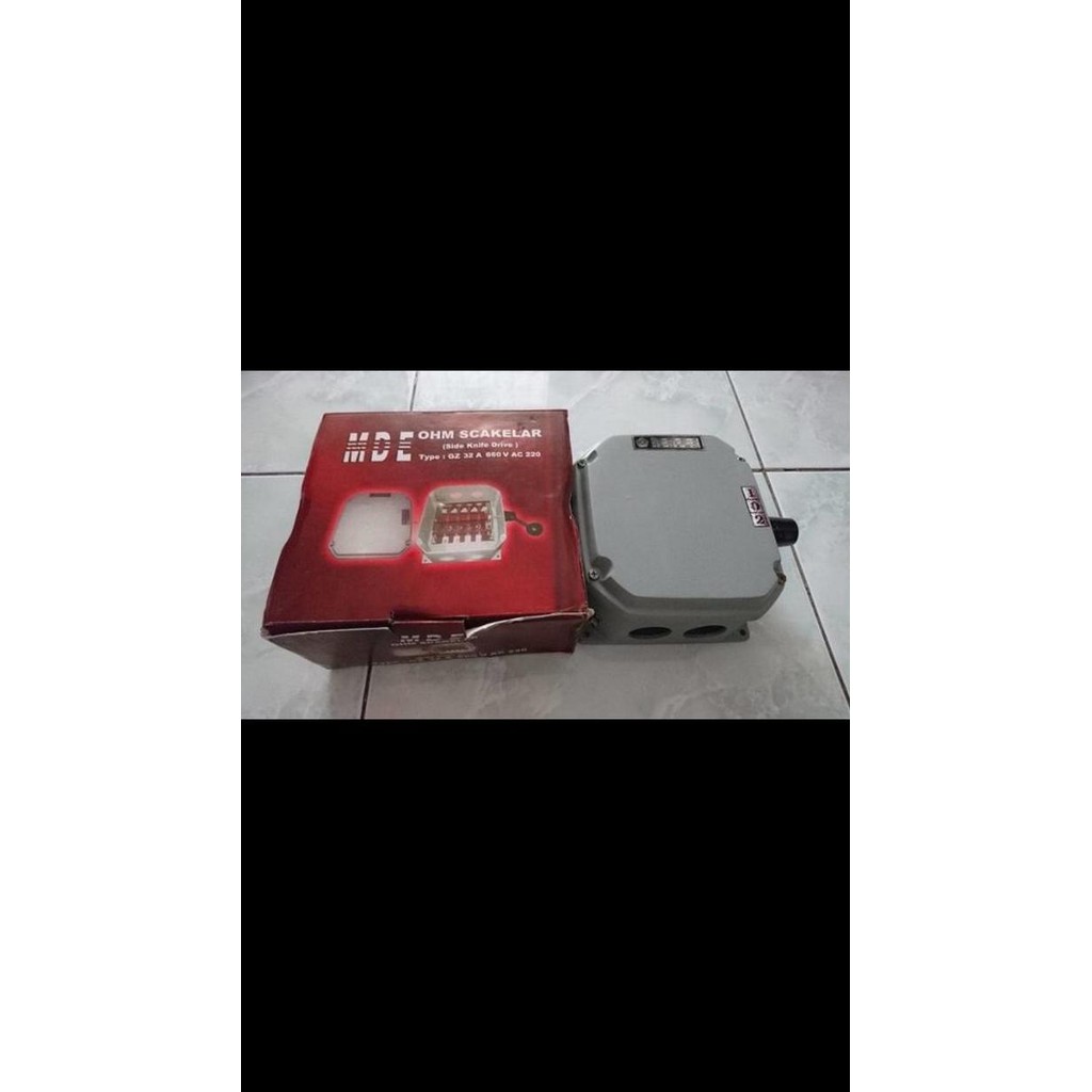 

Terlaris Tuas Genset Cos Mde Gz Mde Ohm Saklar Mde 32A 32Ampere