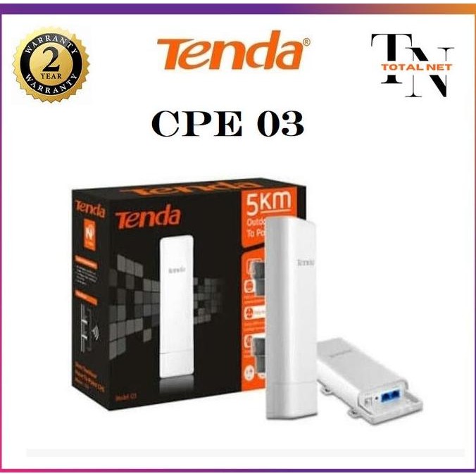 Tenda Cp O3 03 Cpe03 5Km Outdoor Point To Point Cpeo3 Cpe O3 Cpe 03