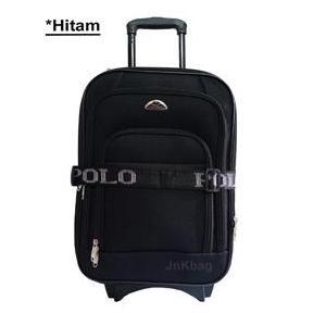 ready Koper 20 Inch Polo Gear Polo Twin Bahan Kain Original Ukuran Kabin