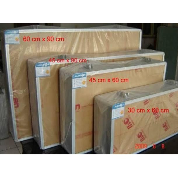 Neon Box Aluminium 60x90