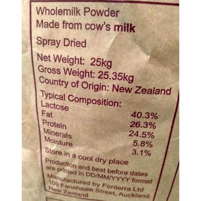 

(Expert) new Zealand full cream whole milk 1kg/susu bubuk