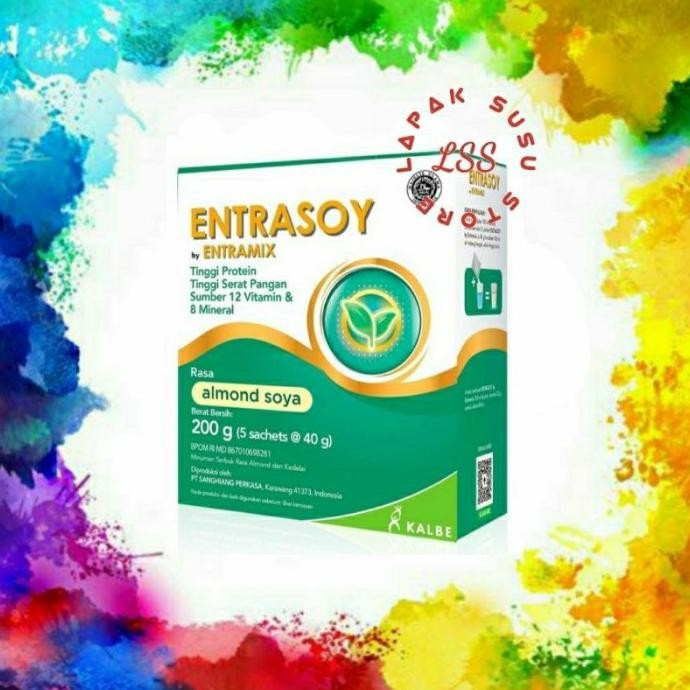 

(Expert) Entrasoy - nutrisi khusus dan lengkap dengan protein nabati