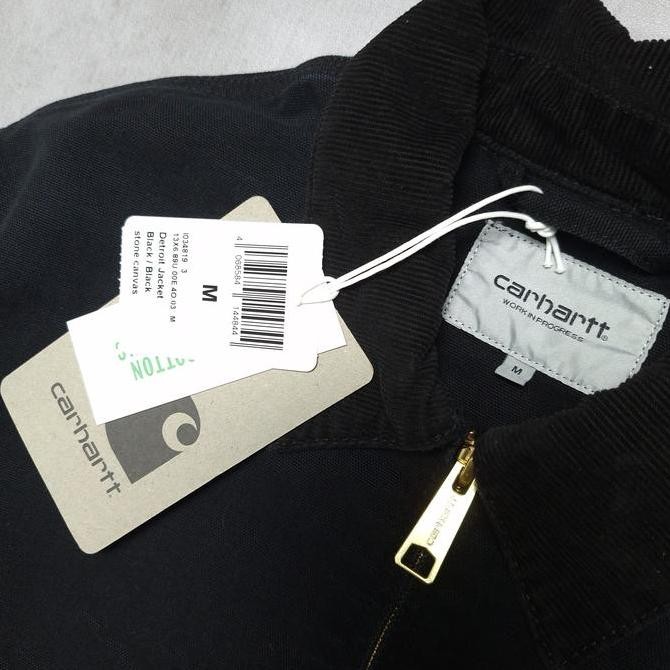Murah Carhartt Wip Detroit Jacket Black Rigid Original