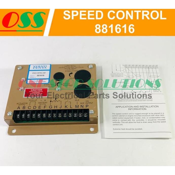 

Terlaris Speed Control 881616 Volvo Penta Governor Genset