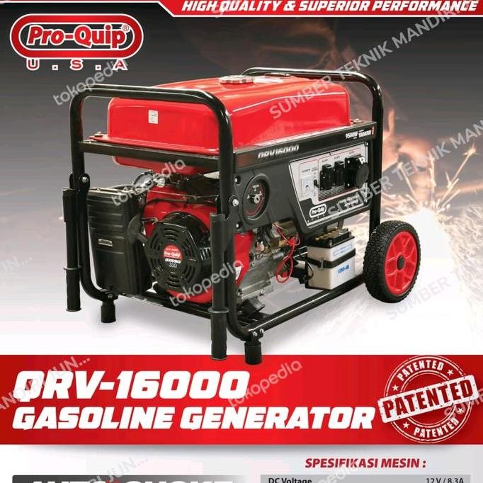 

Terlaris Genset Qrv16000 Proquip