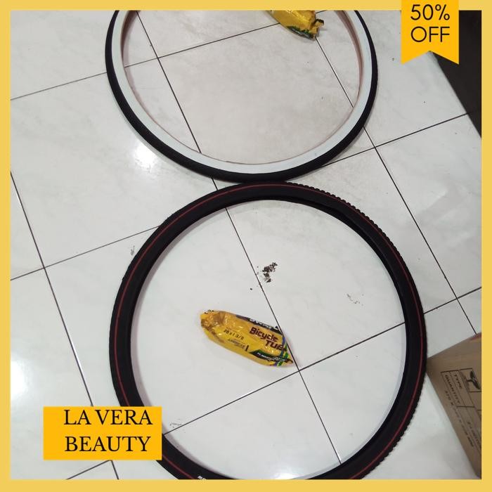 1 SET BAN 26 X 1 3/8 LUAR + DALAM SWALLOW SEPEDA JENGKI / JEPANG BALAP DISKON GEDE