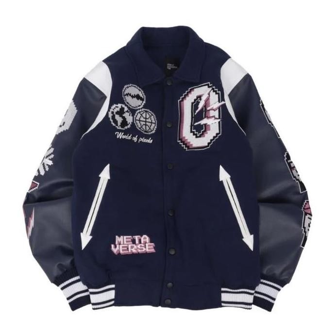 Promo Varsity Jacket I Metaverse Navy I Others
