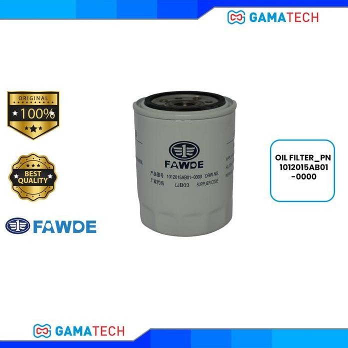 

Terlaris Filter Oli Genset Fawde 4Dw Series (4Dw81-23D & 4Dw91-29D)