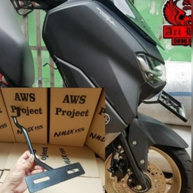 ready Braket Dudukan plat Nomor Nmax 2020 2021 2022 Aws