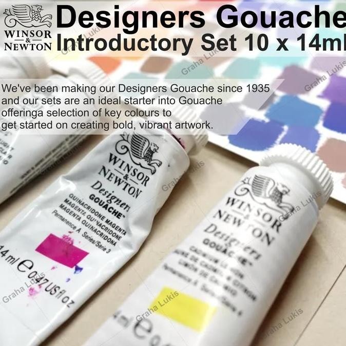 

ready Winsor & Newton Designers Gouache - Introductory Set