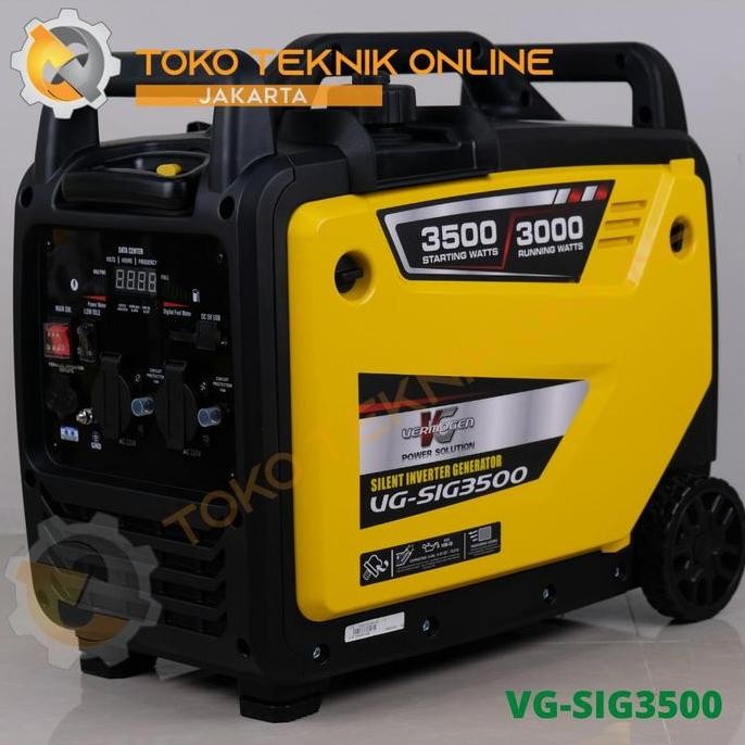 

Terlaris Genset Inverter Silent / Generator Inverter - 3500 Watt - Vermogen