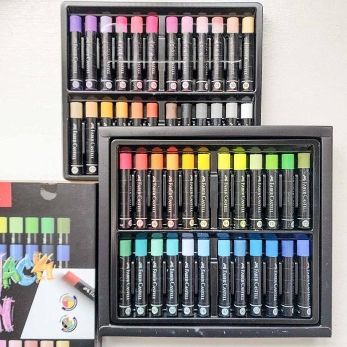 

ready Faber Castell Black Edition oil Pastel Series 36/48 Colour