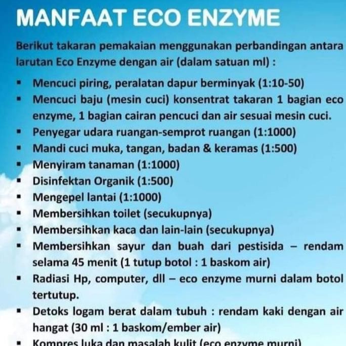 

fresh Eco Enzym 1000ml