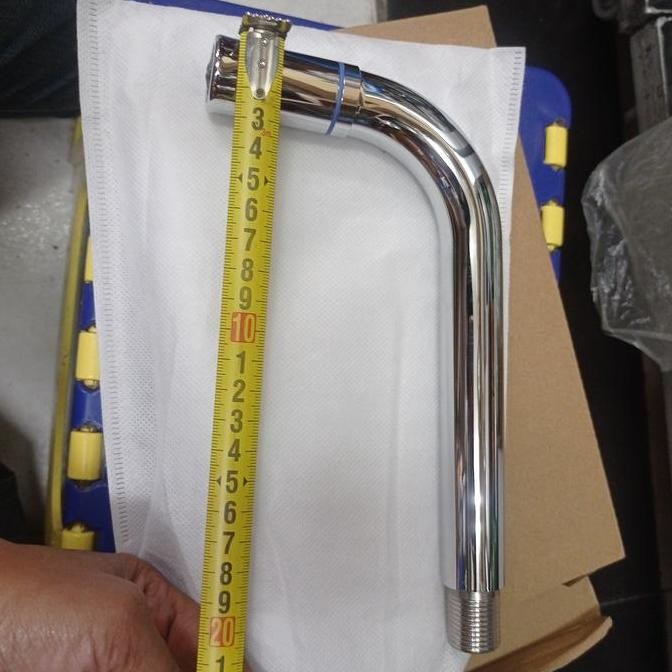 Murah Kran Tembok Panjang On Off/Kran Wudhu Panjang On Off/Kran Wastafel Tembok Panjang On Off/Spout