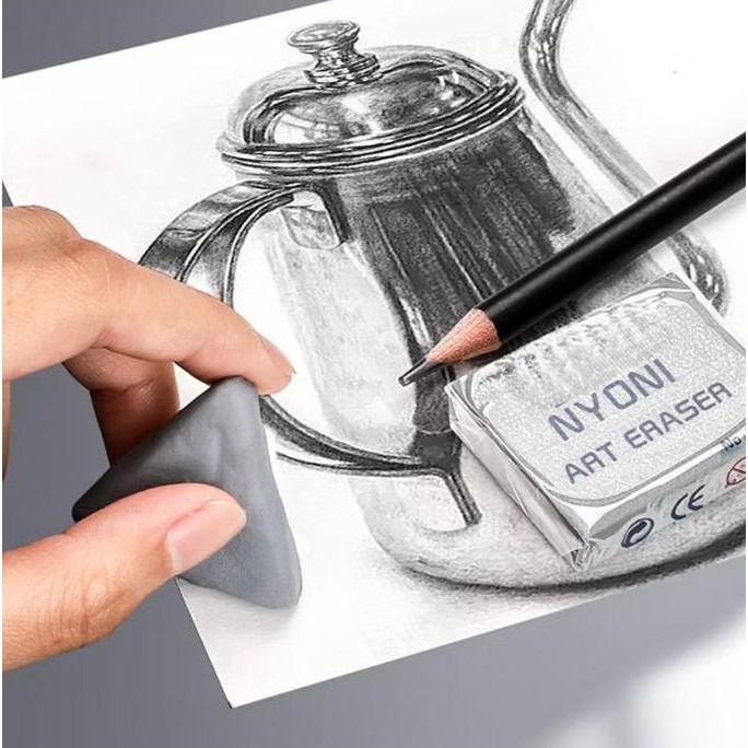 

ready Set Pensil Gambar Sketch Pensil Grafit Charcoal Arang 29 pcs dengan Kotak Tin