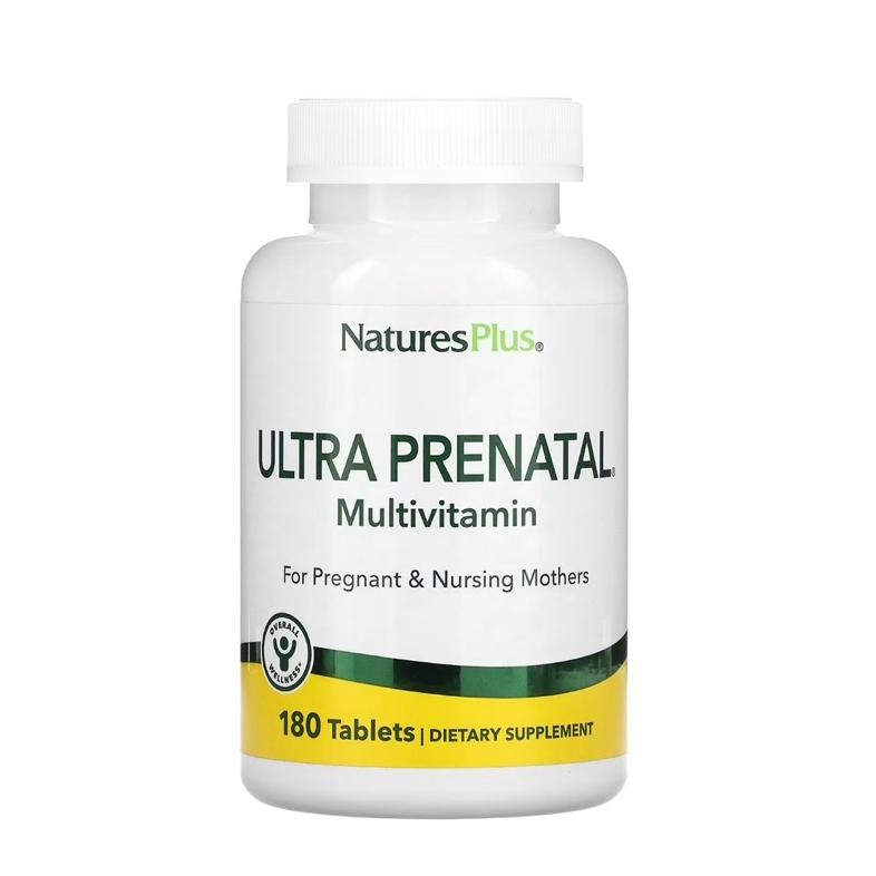 Natures Plus Ultra Prenatal Multivitamin 90 180 Tablets