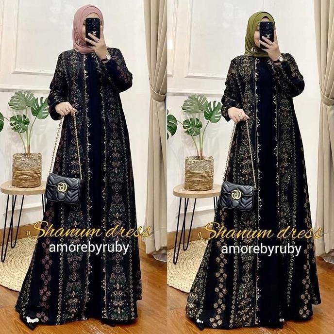 Shanum dress gamis terbaru amore by ruby / shanum dress / amore by ruby / amorebyruby