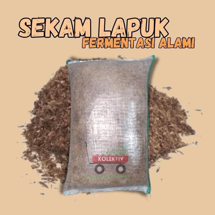 fresh Sekam Fermentasi / Sekam Lapuk Karung
