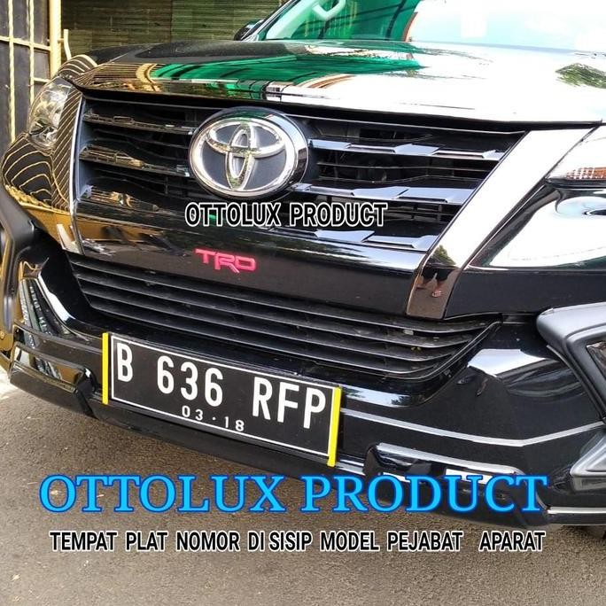 ready Tempat plat nomor. Dudukan plat nomor model sisip bisa cabut pasang