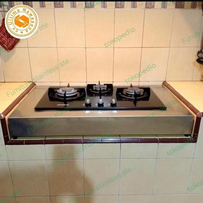 

Terlaris Dudukan Meja Kompor Tanam Stainles 57X95X13 Dp1Jt Pesanan Bu Nancy Bdg