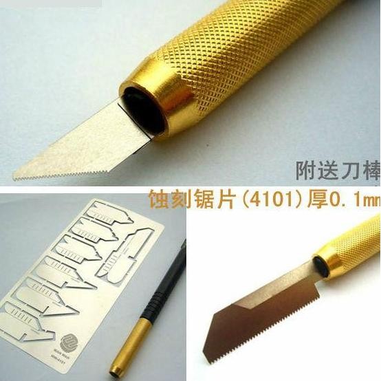 

ready Photo etched Modelling saw set - type A (thickness 0.1mm)