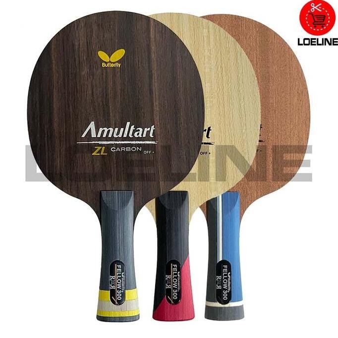 Terlaris Kayu Bet Bat Blade Pingpong Tenis Meja Butterfly Amultart Carbon Murah