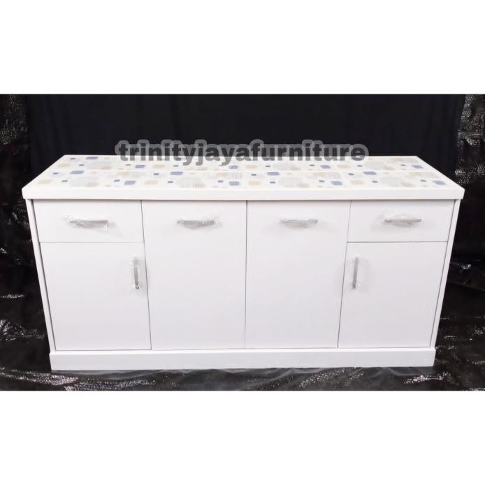 

Terlaris Meja Dapur Kitchen Set Bawah 4 Pintu /Trinityjayafurniture