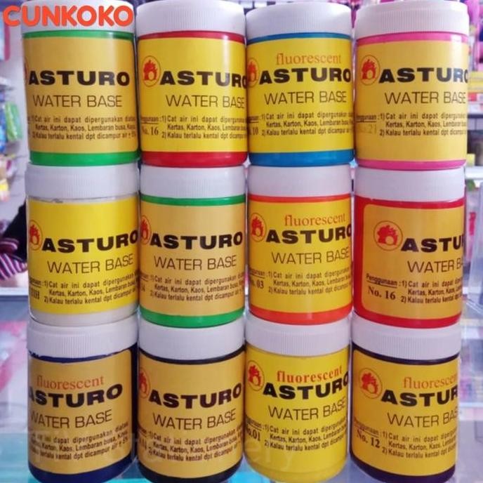 

ready CAT ASTURO WATER BASE WARNA PUTIH