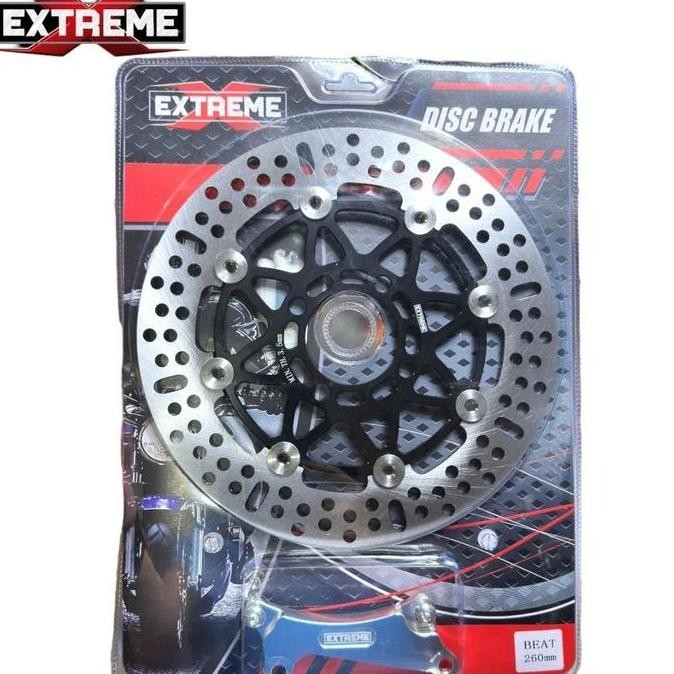 Piringan Cakram Floating cnc 260mm+Breket Model Pro1 Beat Scoopy Vario