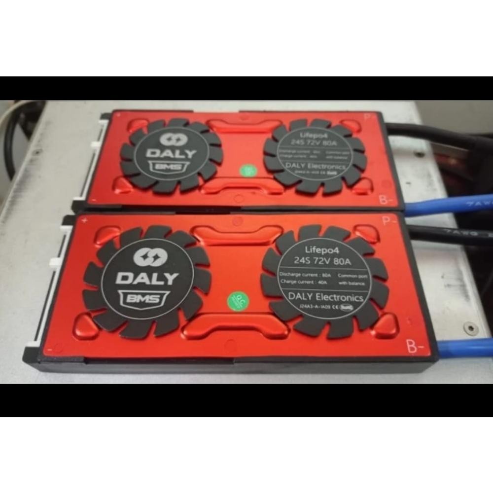 BMS DALY 20S / 24S 72V LIFEPO4 Li-ion 60A BMS Baterai lifepo4 72v 24S 60A 80A 100A - 60A Daly bms 20