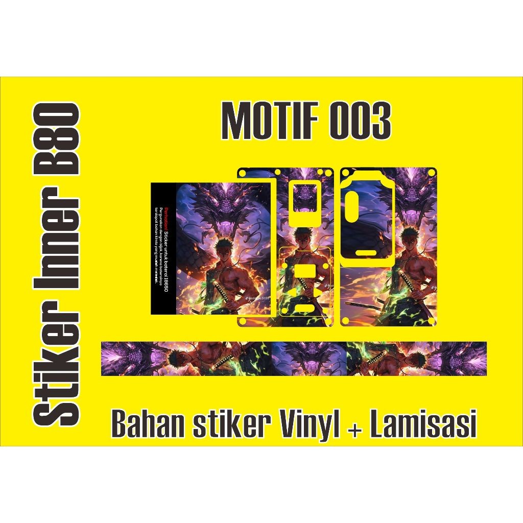 

B80 Iner 003 Garskin Stiker Custom Fullbody Bisa COD