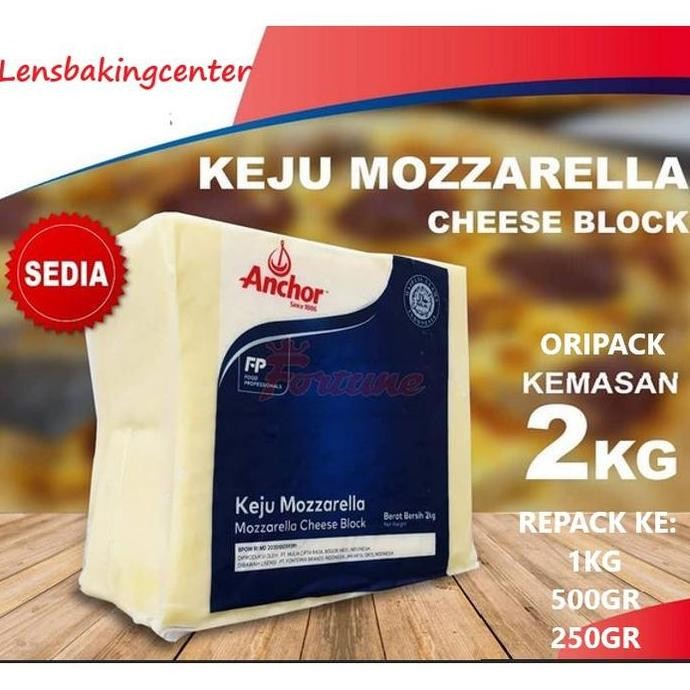 

Promo Keju Mozarella Mozarela Anchor 2Kg 2 Kg Ori Pack Original Packing 500Gr 500 Gram 250 Gr 250Gram Repack