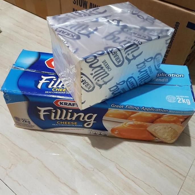 

Grosir Keju Kraft Cheese Filling 1Kg Repack