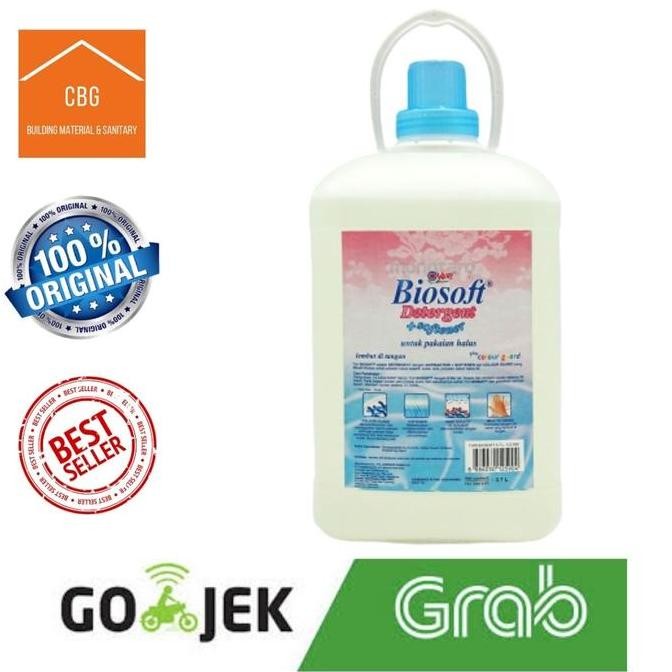 Yuri Biosoft Detergent + Softener 3,7 Liter